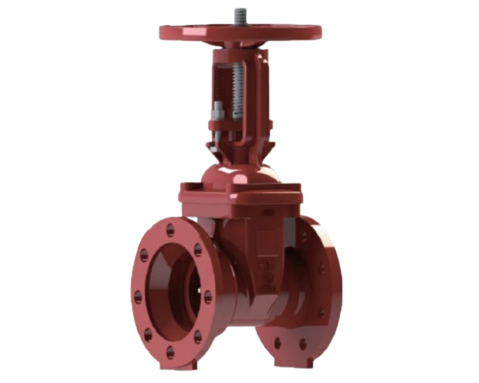 NSG OSY FF Flanged OSY fire protection type gate valve FM approved Nordic Valves